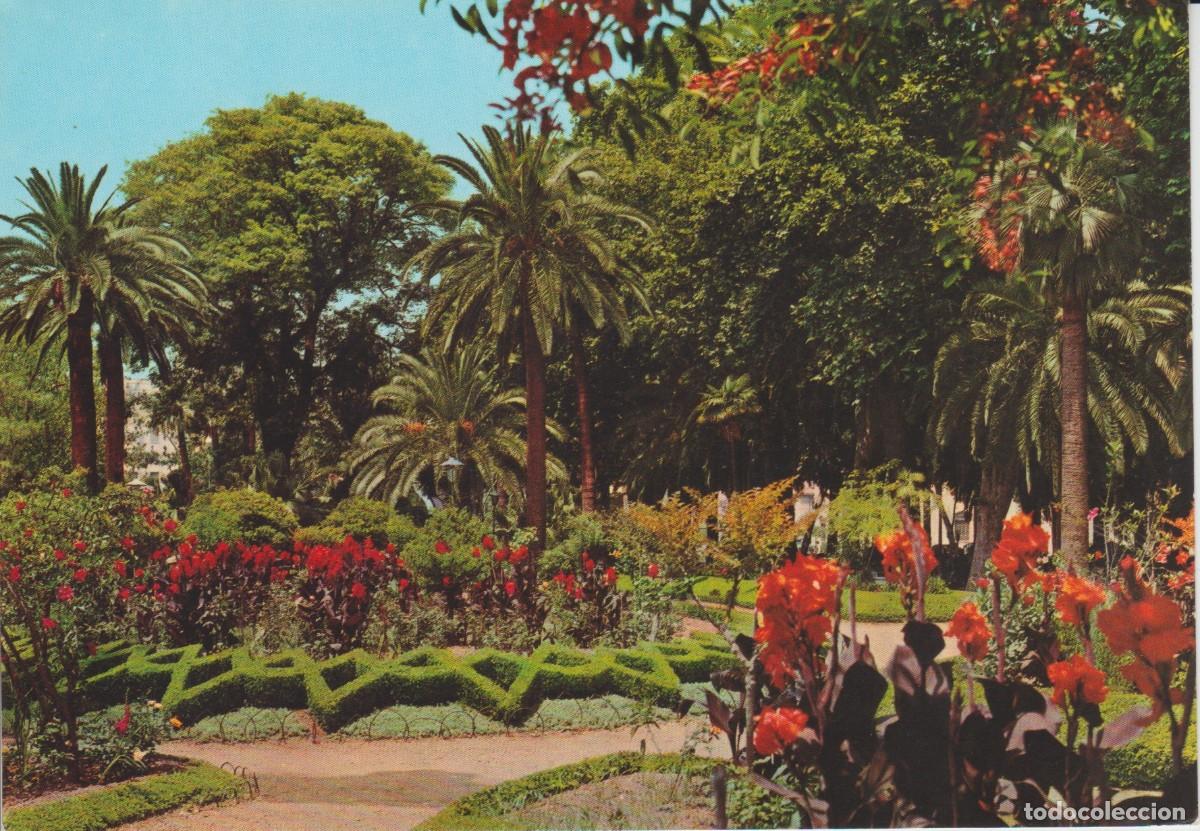 Postales: (400) MALAGA. PARQUE ... SIN CIRCULAR