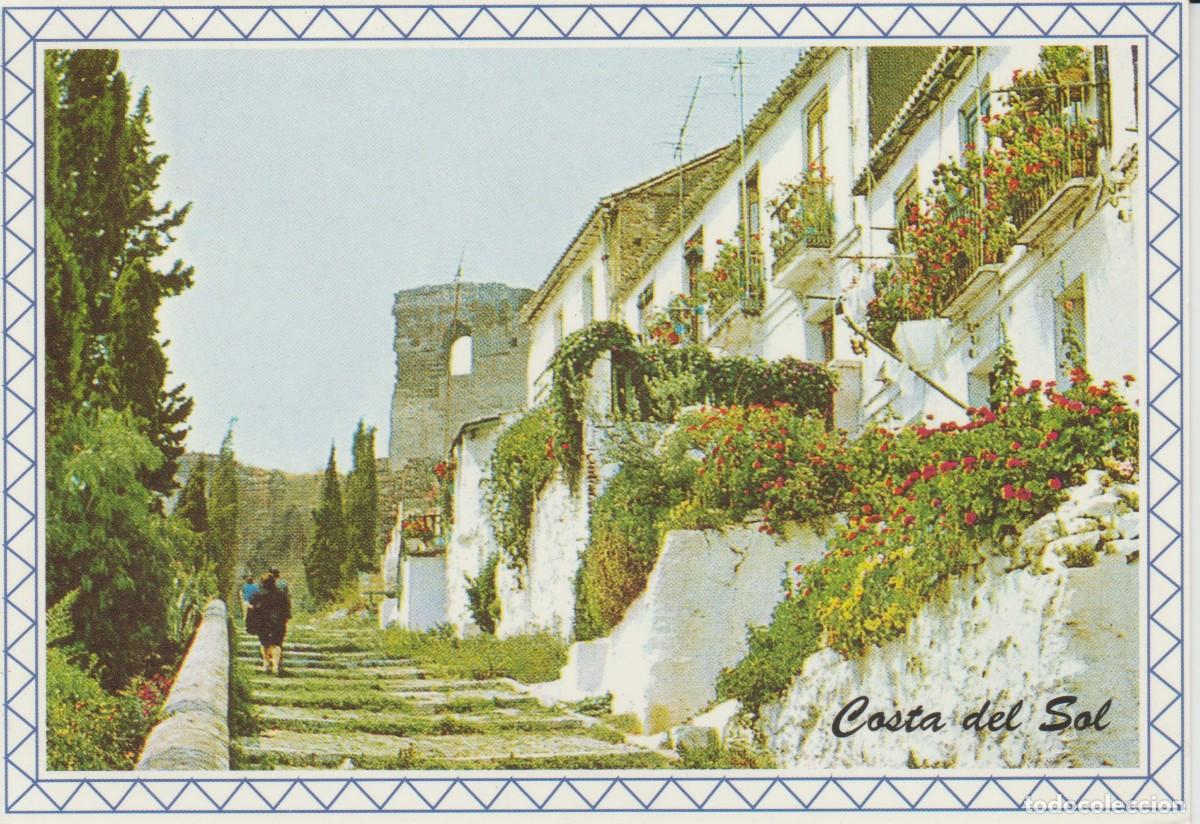Postales: (658) COSTA DEL SOL. CALLE TIPICA ... SIN CIRCULAR