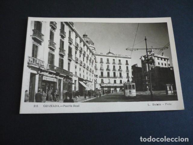 Postales: GRANADA PUERTA REAL - Foto 1