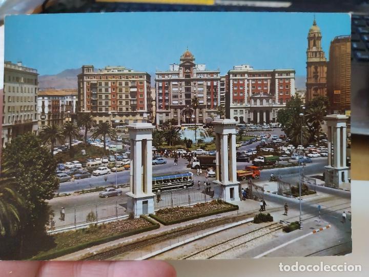 Postales: MALAGA PLAZA QUEIPO LLANO ED ARRIBAS 2086 SC