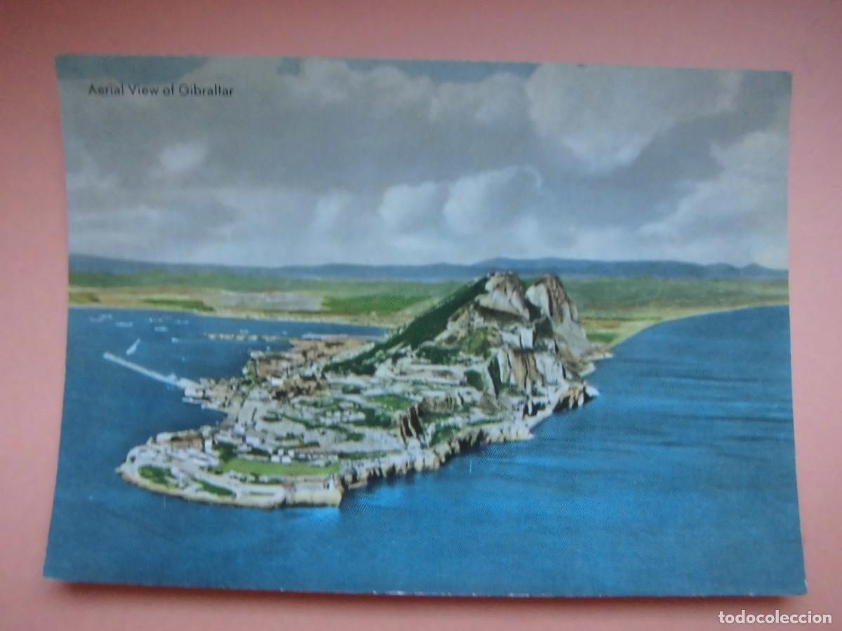 Postales: POSTAL AERIAL VIEW OF GIBRALTAR THE ROCK PHOTOGRAPHIC STUDIO