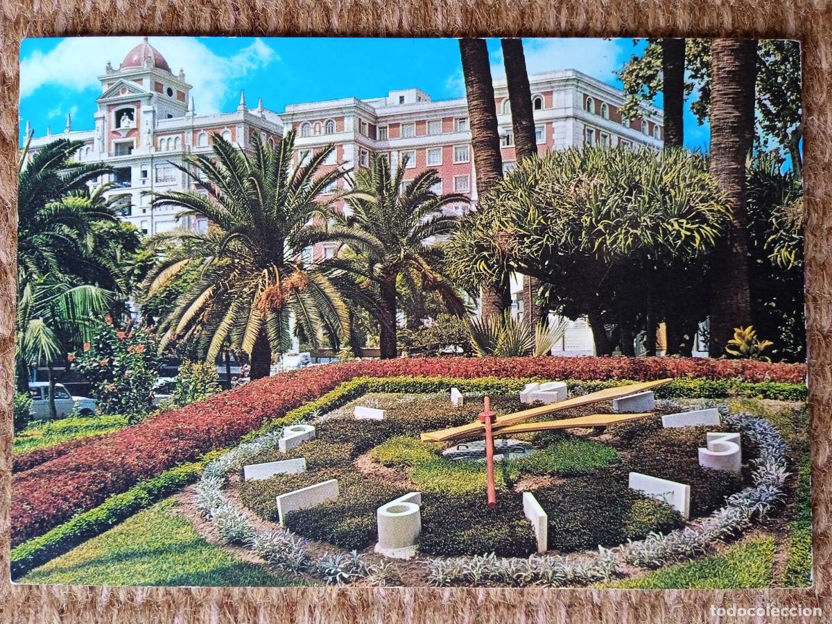 Postales: MALAGA - RELOJ EN LA ALAMEDA - GARCIA GARRABELLA