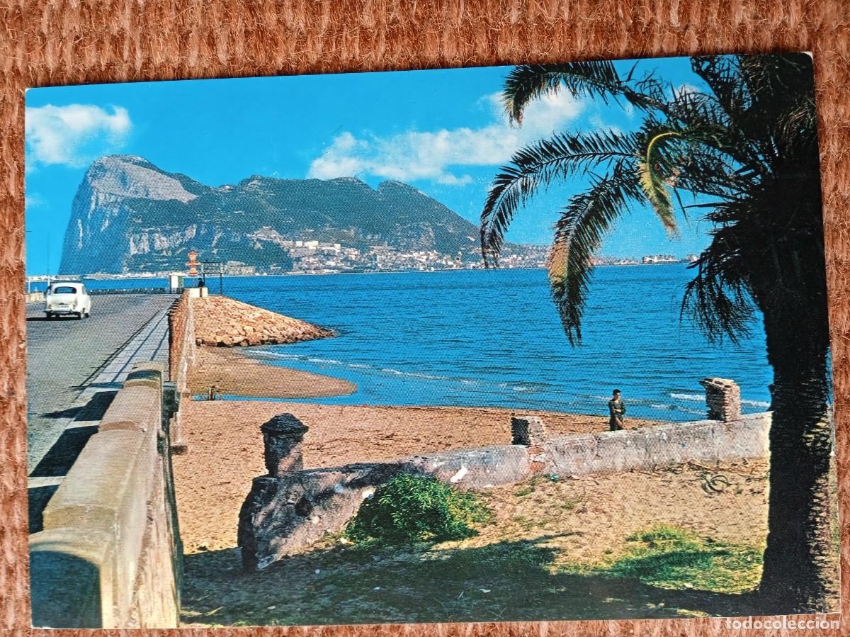 Postales: LA LINEA DE LA CONCEPCION - CADIZ - PE&Ntilde;ON DE GIBRALTAR - GARCIA GARRABELLA