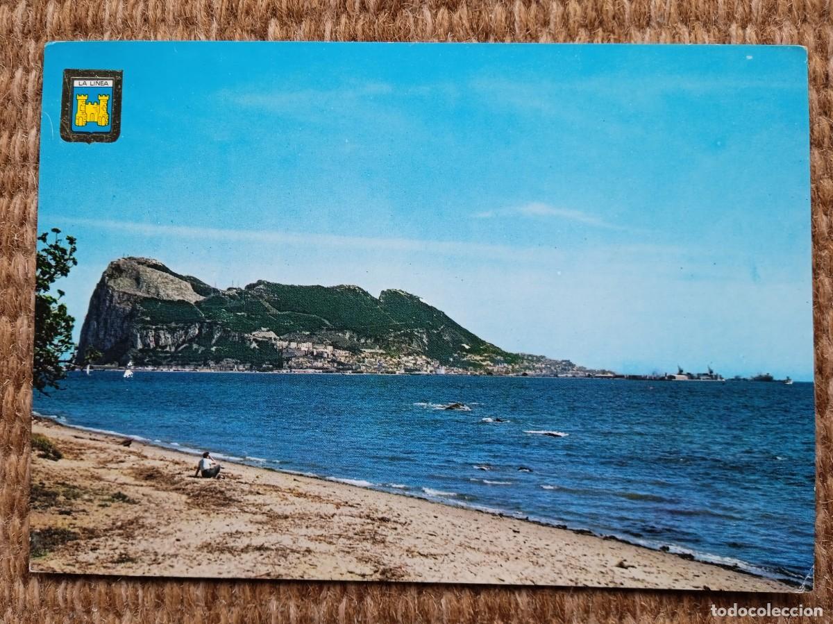 Postales: LA LINEA - CADIZ - PE&Ntilde;ON DE GIBRALTAR - ED A. SUBIRATS CASANOVAS - ESCUDO DE ORO