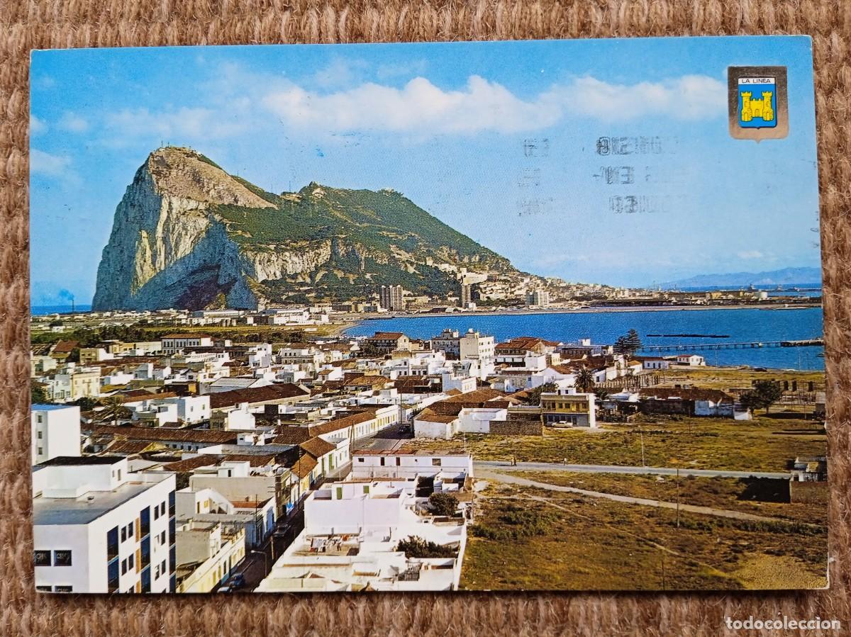 Postales: LA LINEA - PE&Ntilde;ON DE GIBRALTAR - CADIZ - A. SUBIRATS CASANOVAS - ESCUDO DE ORO