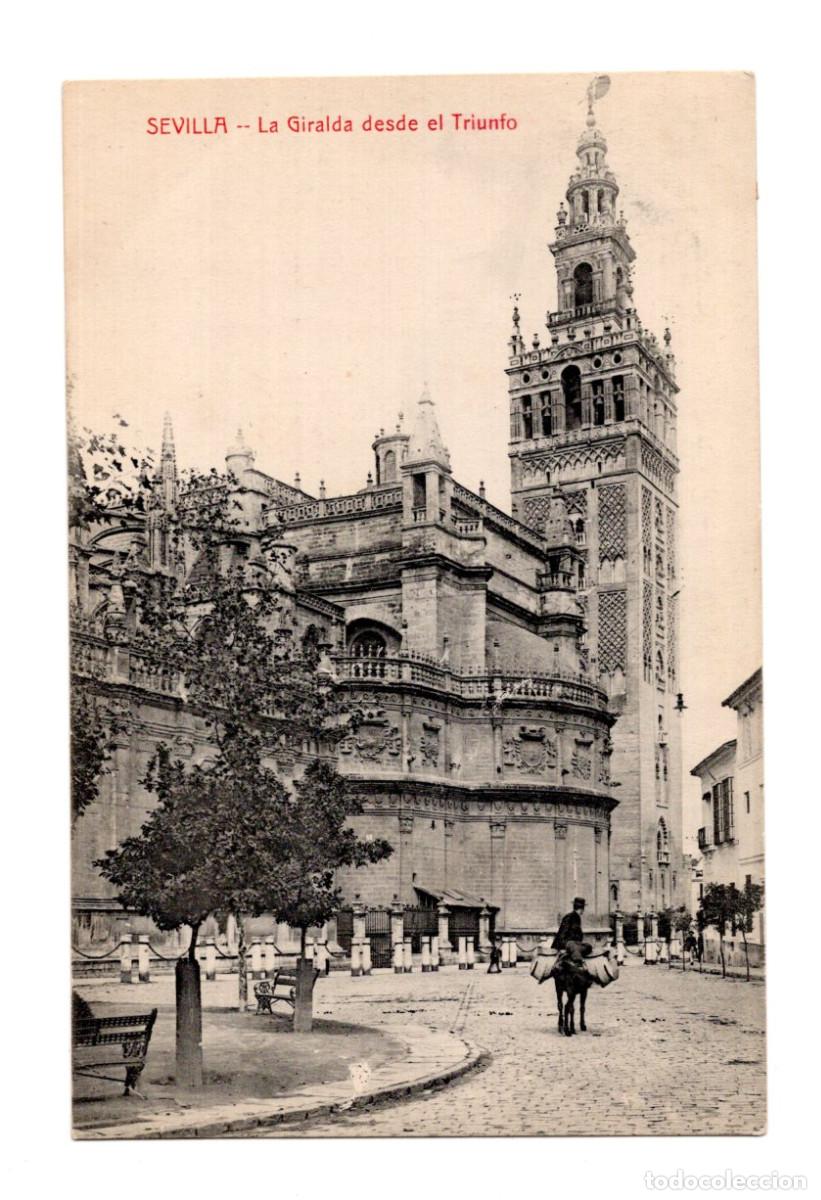 Postales: SEVILLA.- GIRALDA DESDE EL TRIUNFO. - Foto 1
