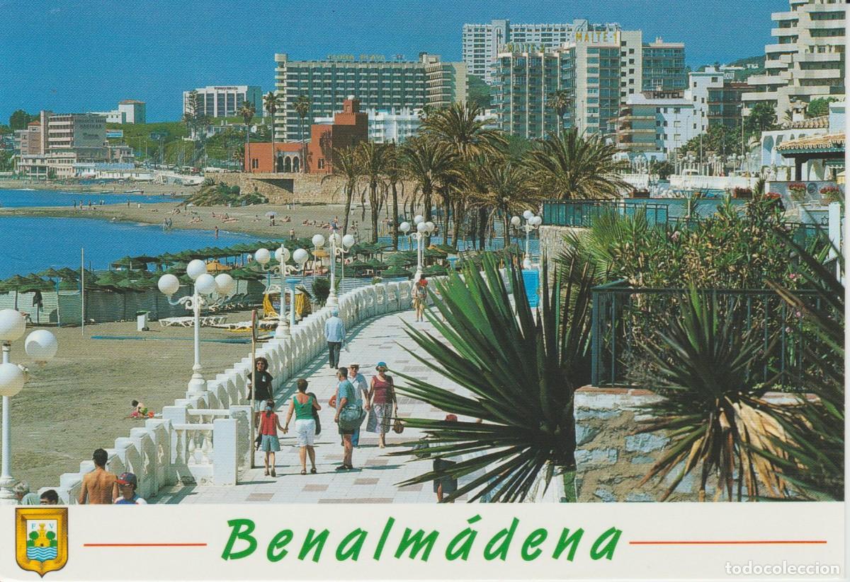 Postales: (43278) BENALMADENA COSTA. PASEO MARITIMO Y CASTILLO EL BIL-BIL