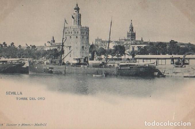 Postkarten: POSTAL SEVILLA TORRE DEL ORO P-ANSE-2453