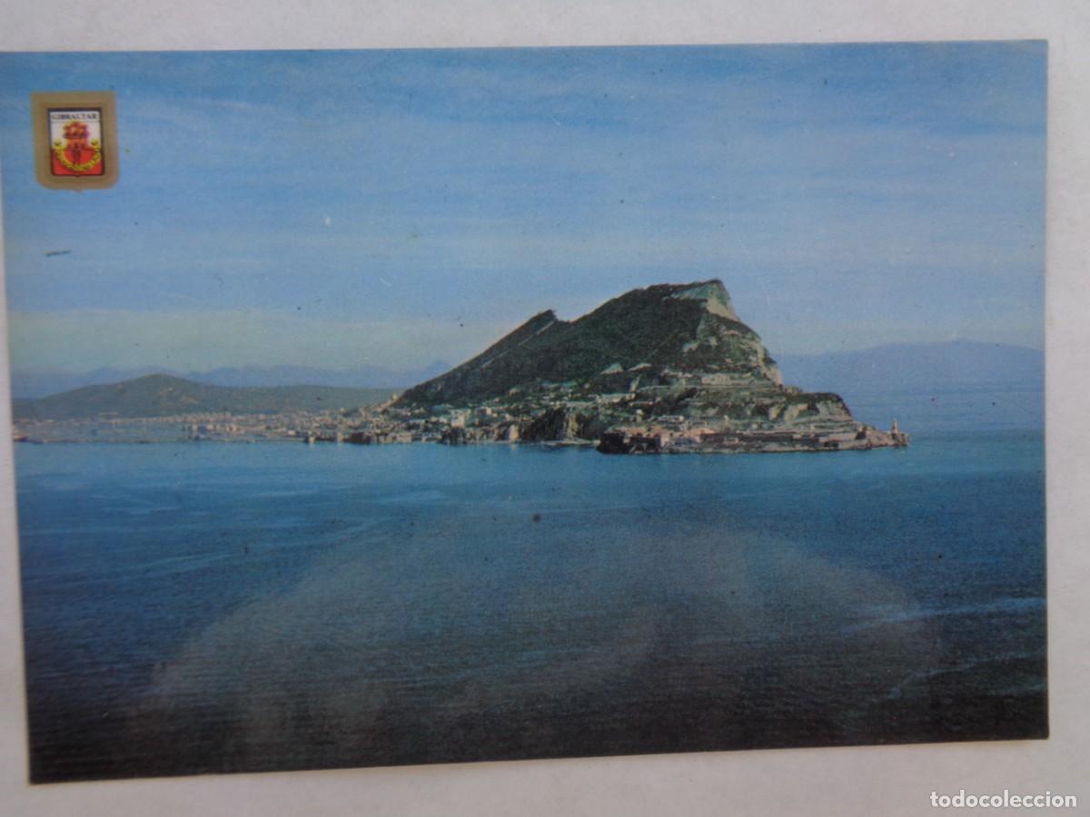 Postales: POSTAL DEL CAMPO DE GIBRALTAR ( CADIZ ): VISTA AEREA DEL PE&Ntilde;ON