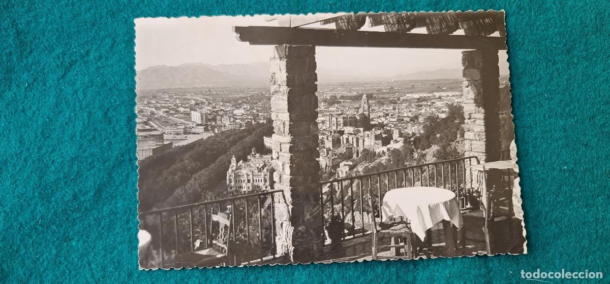 Postales: POSTAL MALAGA - VISTA DEL PUERTO DESDE GIBRALFARO