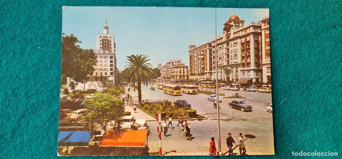 Postales: POSTAL MALAGA (1966) PLAZA DE QUEIPO DE LLANO