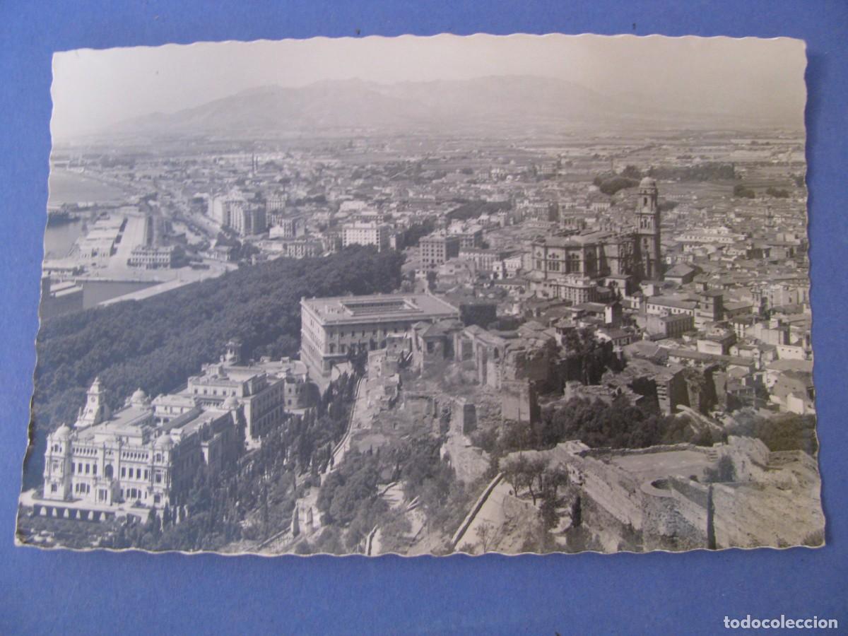 Postales: POSTAL FOTOGRAFICA DE MALAGA. VISTA PARCIAL. GARCIA GARRABELLA 2.