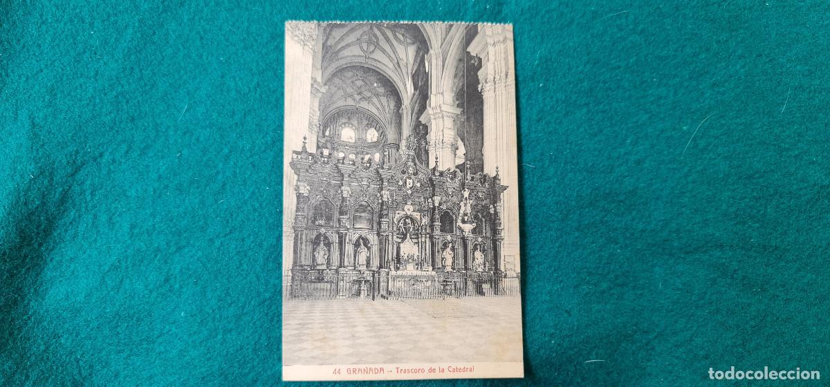 Postales: POSTAL GRANADA - TRASCORO DE LA CATEDRAL - Foto 1