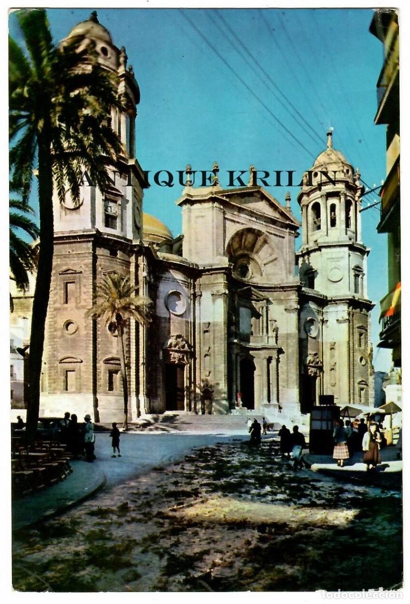 Postales: CADIZ / LA CATEDRAL / EDICION CAMPA&Ntilde;&Aacute; Y PUIG-FERRAN / SERIE II N&ordm; 8801