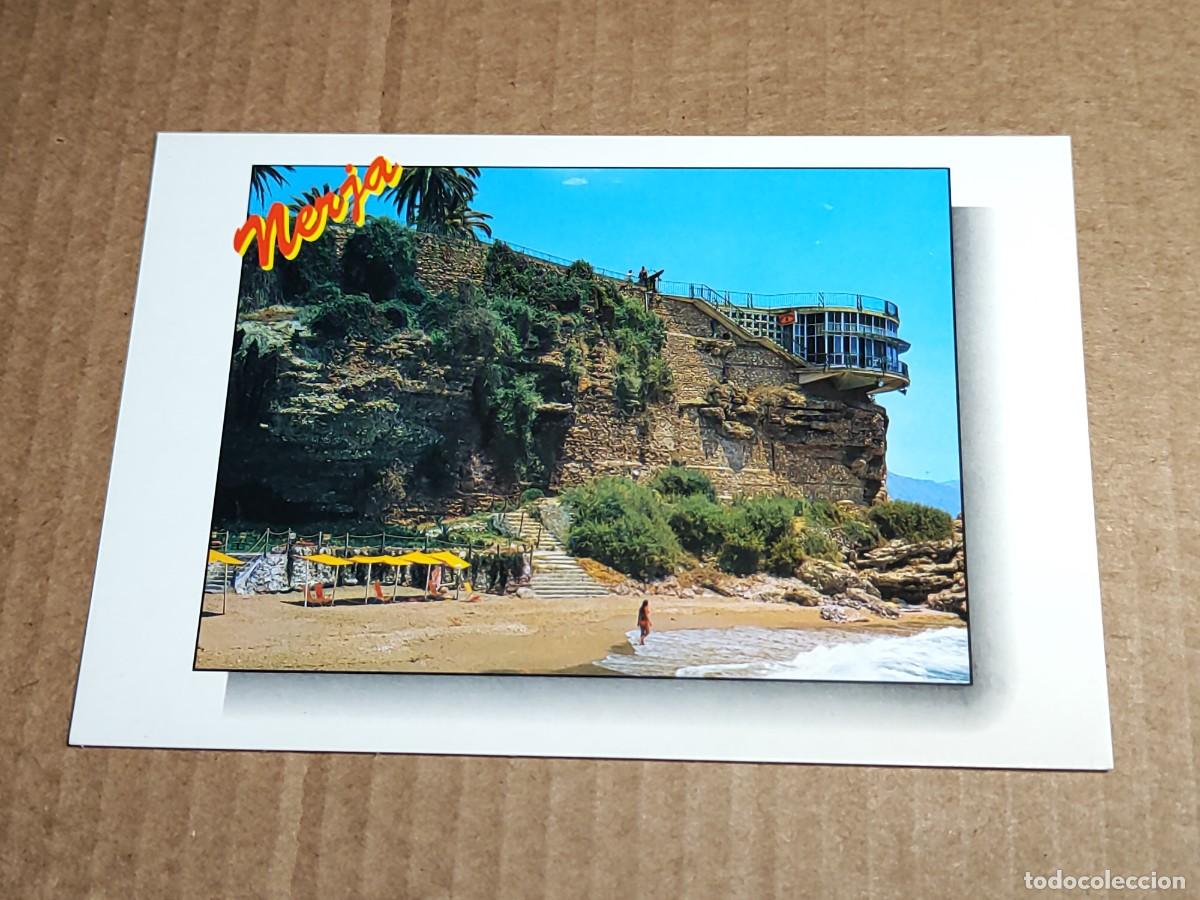 Postales: NERJA.-N⁰ 610 Balc&oacute;n de Europa, Costa del Sol, tarjeta sin circular, antigua. Ed. ARRIBAS