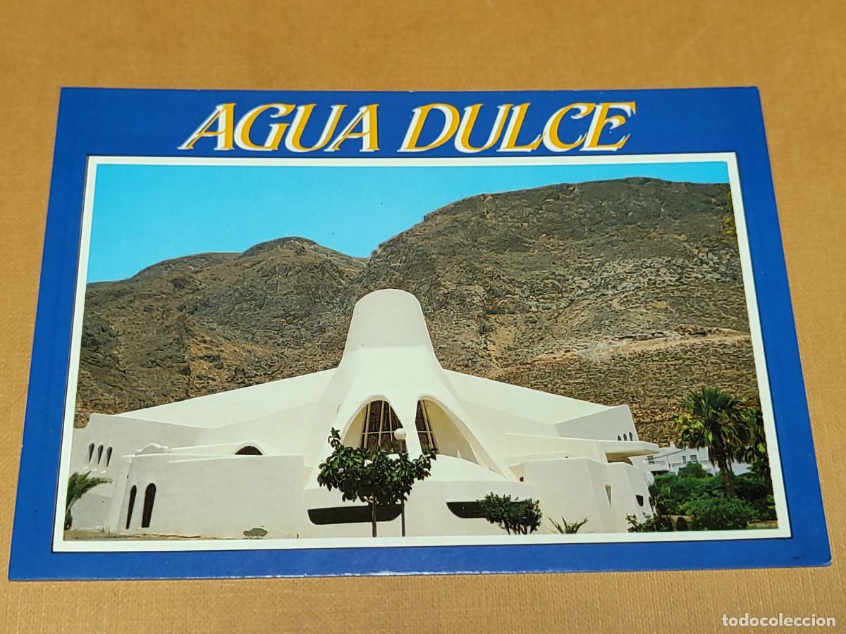 Postales: AGUADULCE, ALMER&Iacute;A.-N⁰ 36 Iglesia parroquial. Tarjeta sin circular, antigua. Ed. ARRIBAS