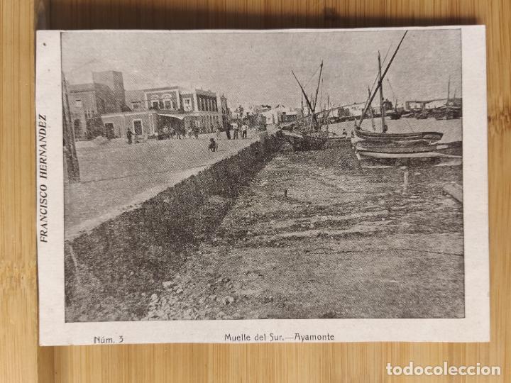 Postcards: AYAMONTE-MUELLE DEL SUR-NUM 3 FRANCISCO HERNANDEZ-POSTAL ANTIGUA-(105.796)