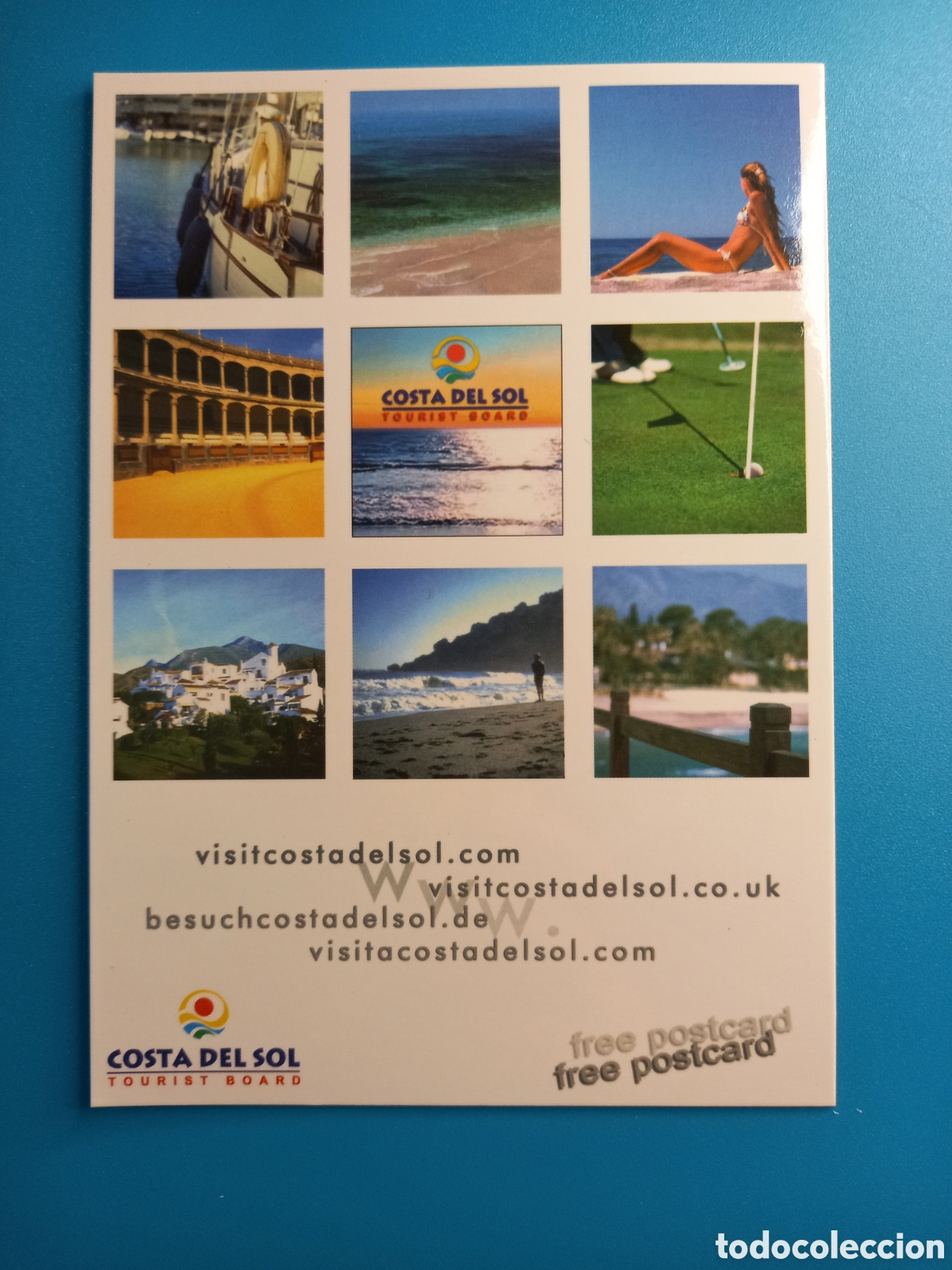 Postales: POSTAL COSTA DEL SOL TOURIST BOARD