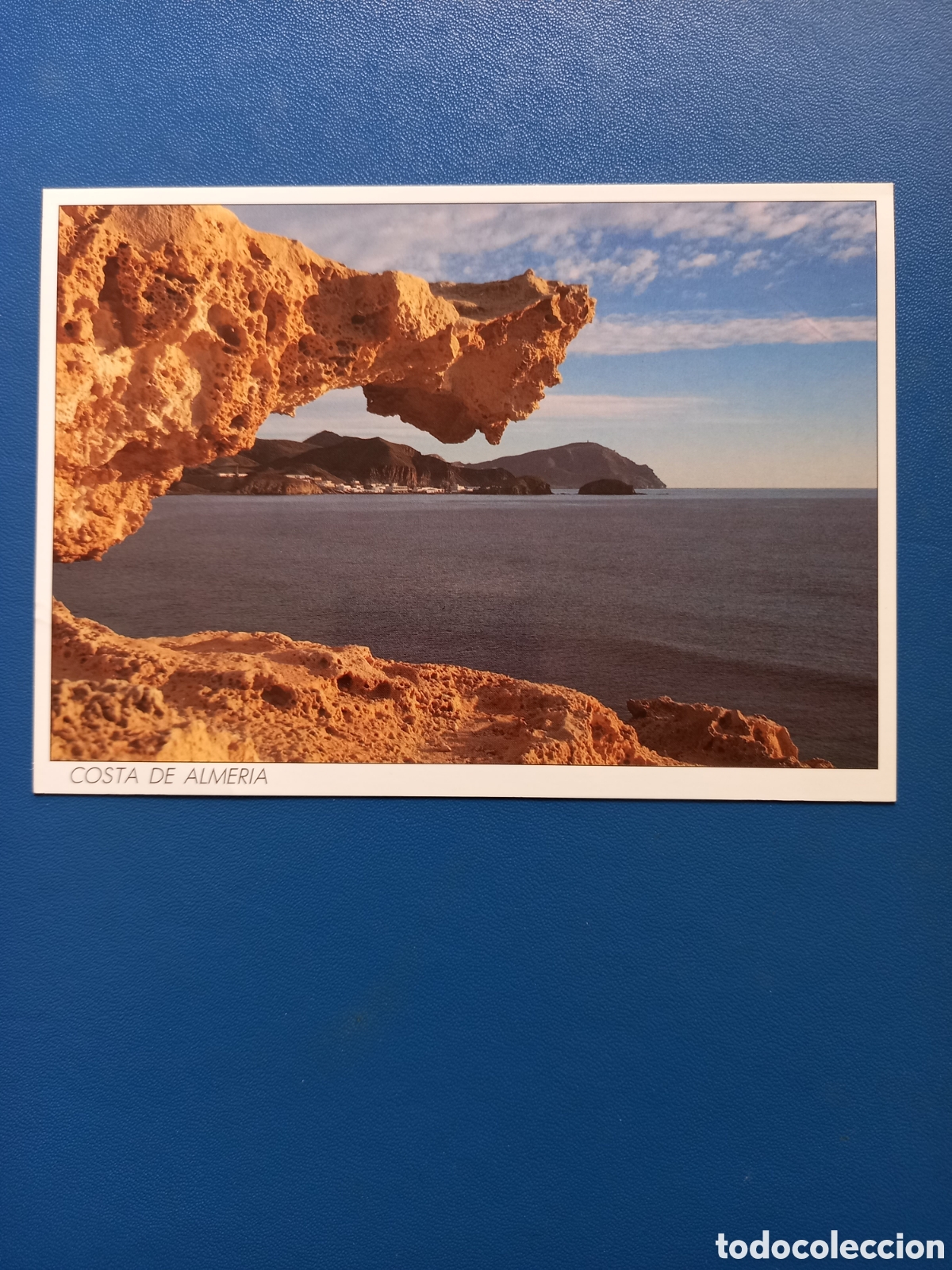 Postales: POSTAL COSTA DE ALMER&Iacute;A. LA ISLETA DEL MORO, PARQUE NATURAL DEL CABO DE GATA-N&Iacute;JAR 1989