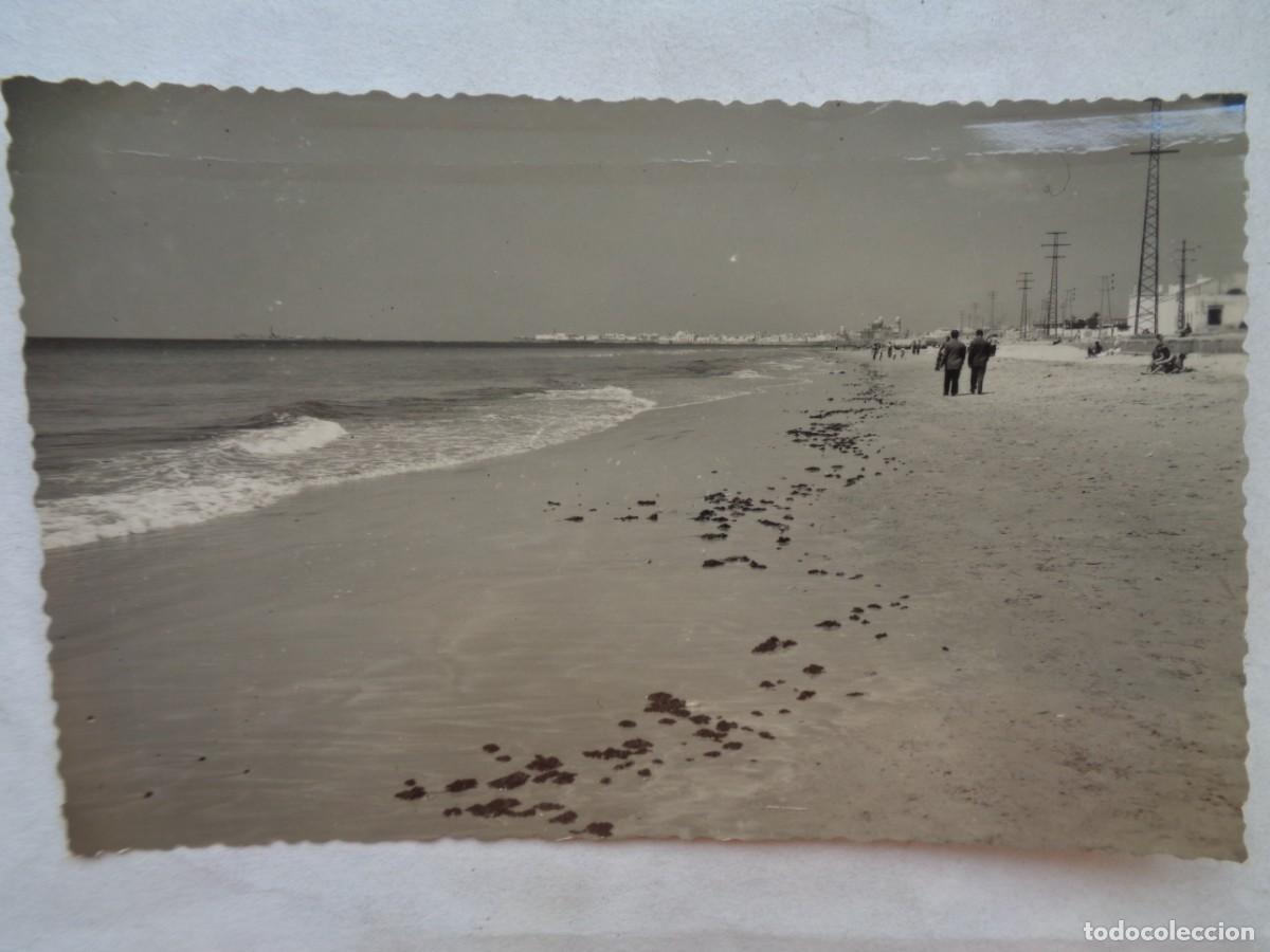 Postales: POSTAL DE CADIZ : PLAYA DE LA VICTORIA. A&Ntilde;OS 50