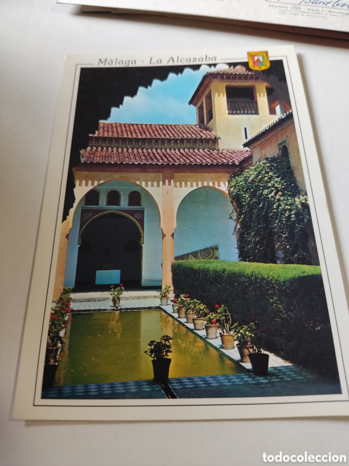 Postales: Postal M&aacute;laga la Alcazaba - Foto 1