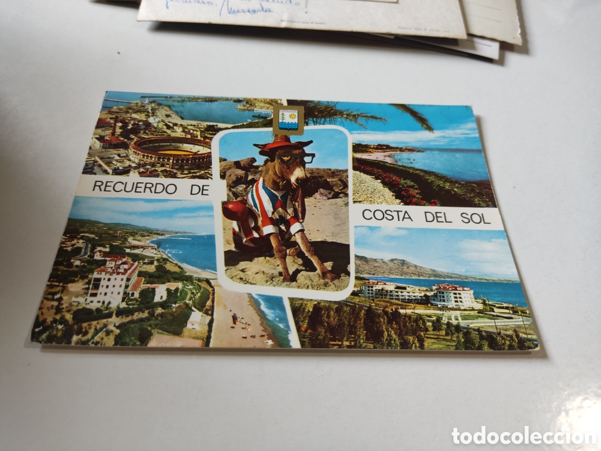 Postales: Postal recuerdo de Costa del Sol