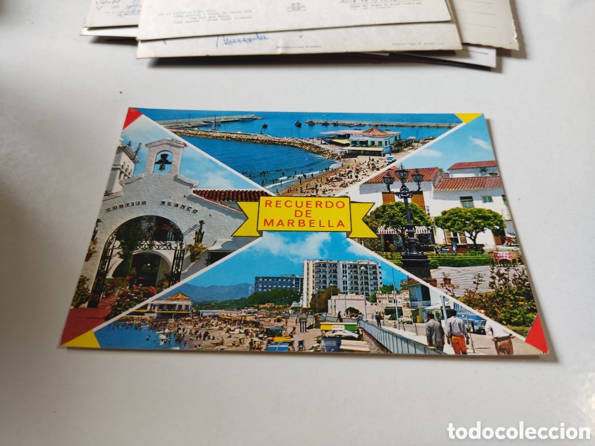 Postales: Postal recuerdo de Marbella - Foto 1