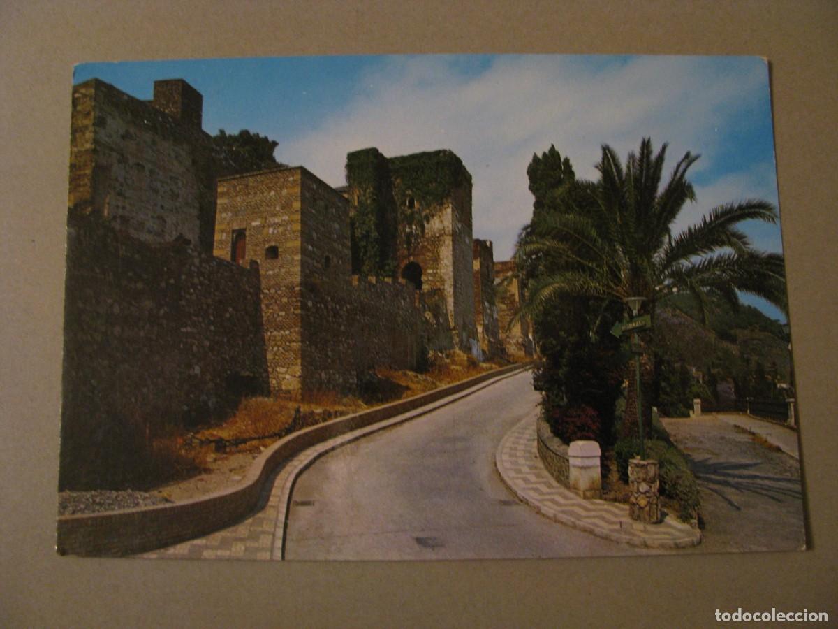 Postales: POSTAL DE MALAGA. SUBIDA A LA ALCAZABA. HERMAN DEL REY. ESCRITA.