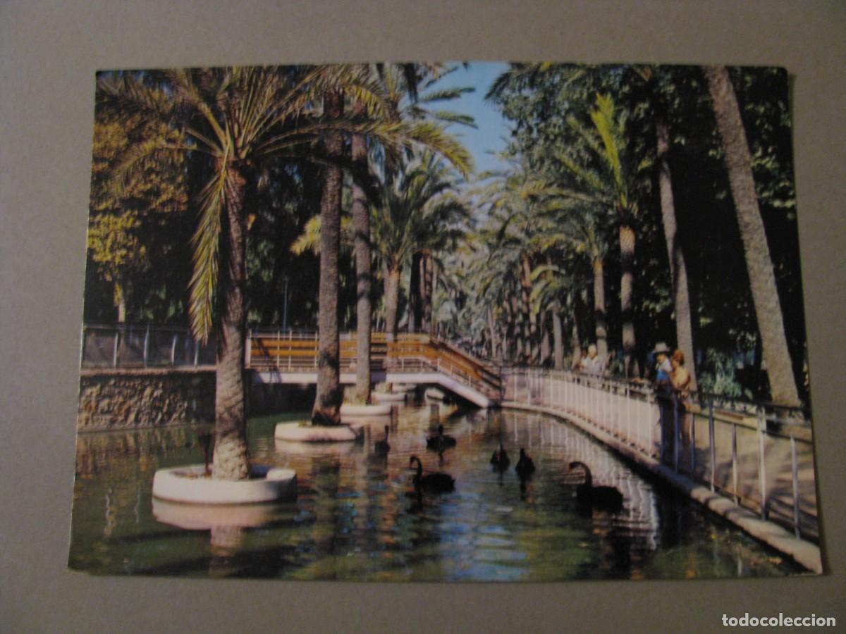 Postales: POSTAL DE MALAGA. PASEO DE ESPA&Ntilde;A. ESTANQUE. VISTACROM. ESCRITA 1973.