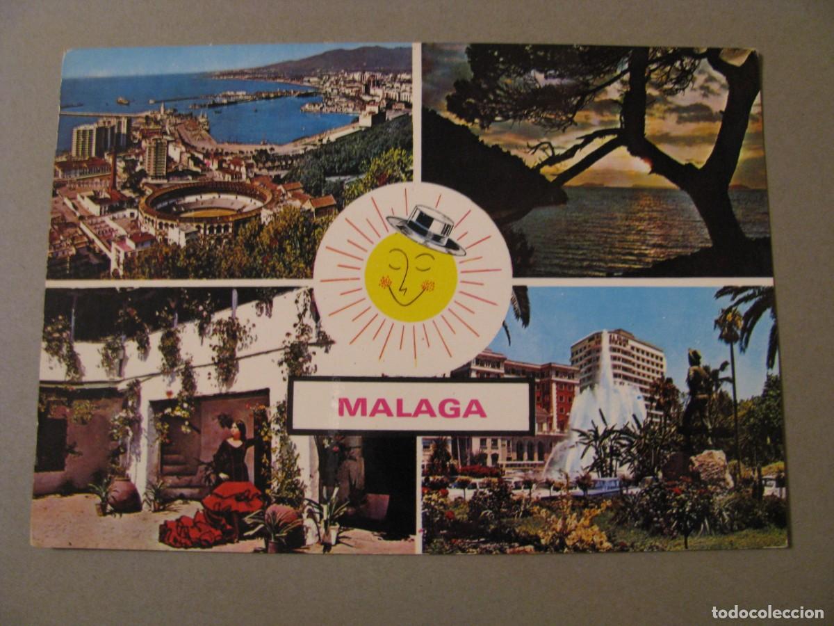Postales: POSTAL DE MALAGA. VARIAS VISTAS. POSTALES COSTA DEL SOL. ESCRITA.