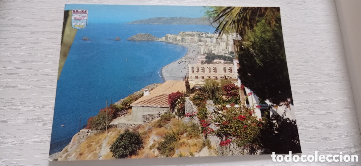 Postales: ALMU&Ntilde;ECAR ,A&Ntilde;OS 70, POSTAL