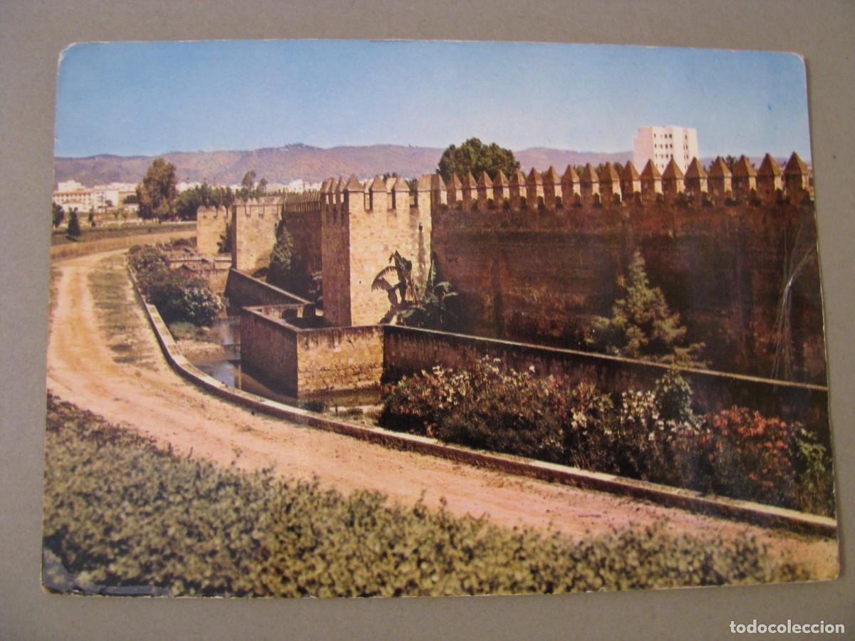 Postales: POSTAL DE CORDOBA. MURALLAS DEL ALCAZAR. ARRIBAS.