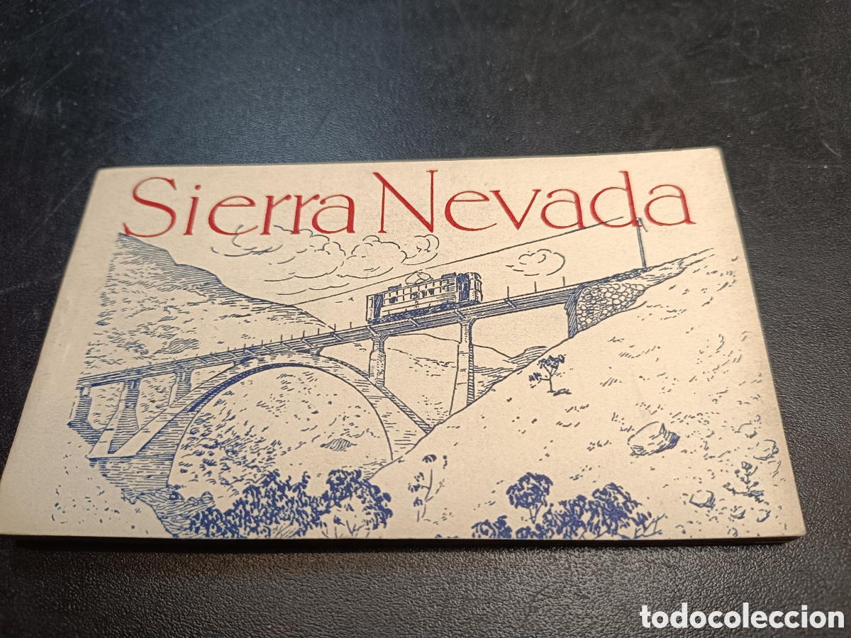 Postales: SIERRA NEVADA, 20 POSTALES EN UN BLOCK. Fototipia de Hauser y Menet. 15x9 cms. Excelente estado.