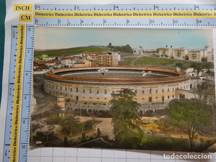 Postales: POSTAL DE JAEN. A&Ntilde;OS 50. LINARES PLAZA DE TOROS Y JARDINES DE SANTA MARGARITA 1101 SEGUNDO. 730