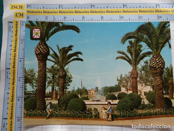 Postales: POSTAL JAEN. A&Ntilde;O 1964. LINARES GLORIETA DE AM&Eacute;RICA SANTUARIO VIRGEN DE LINAREJOS 8 ESCUDO ORO 743