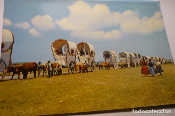 Postales: postal romeria del rocio cm