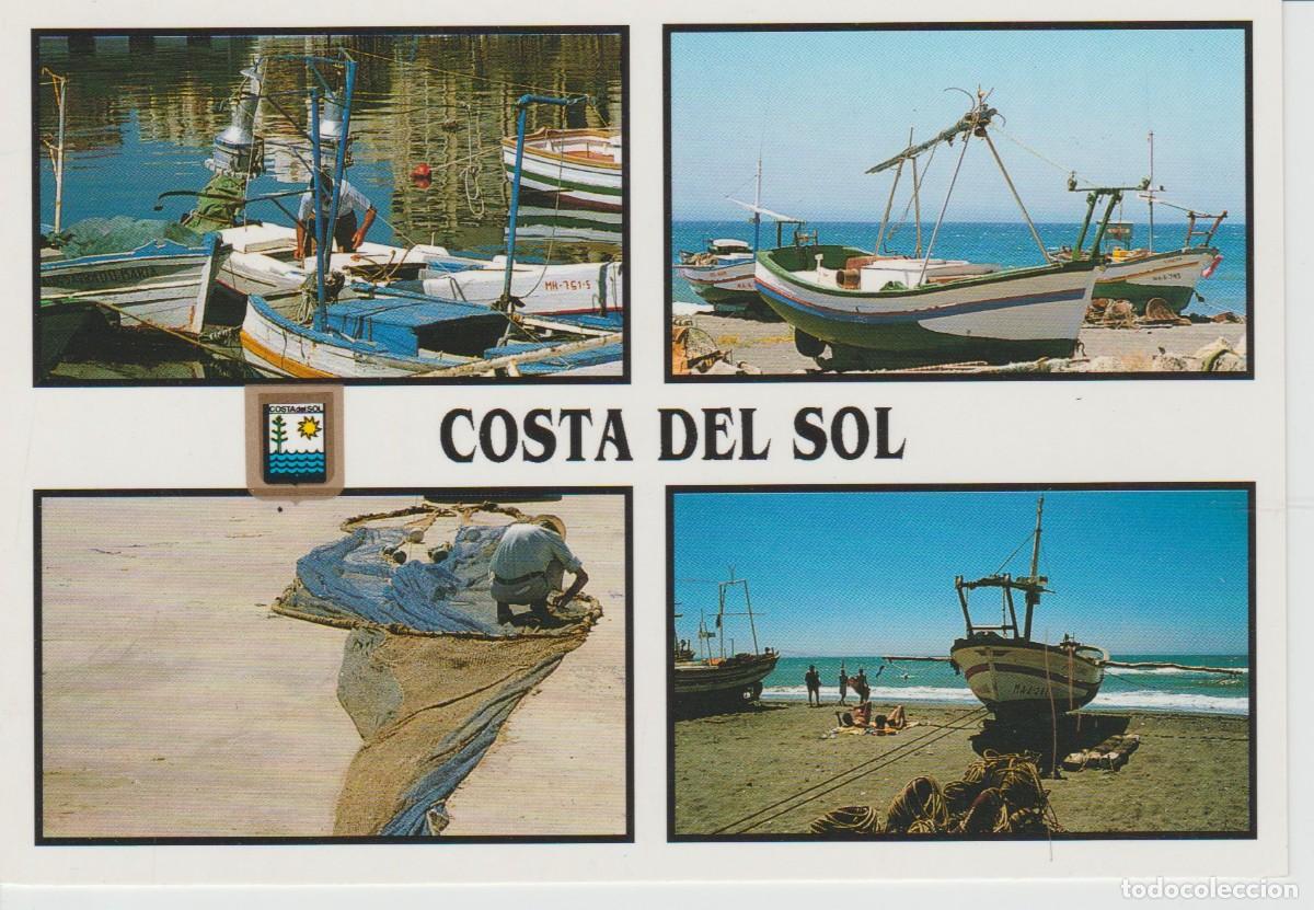 Postales: (21) COSTA DEL SOL. DIVERSOS ASPECTOS MARINEROS ... SIN CIRCULAR