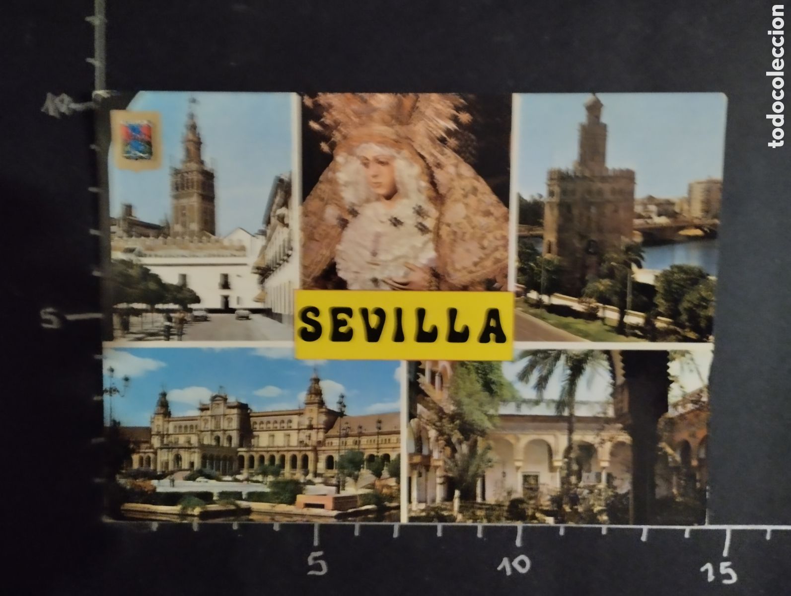 Postales: POSTAL. SEVILLA - DIVERSOS ASPECTOS - Foto 1