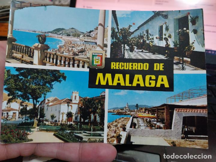 Postales: PLAYA BA&Ntilde;OS CARMERN EL PALO MALAGA ED FISA 122