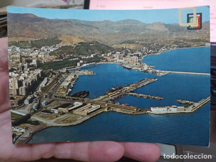 Postales: MALAGA VISTA AEREA PUERTO ED FISA 209 SC