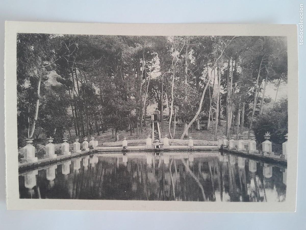 Postales: ANTIGUA POSTAL MALAGA LAGO HACIENDA SAN JOSE FOTO ROISIN RV 1623