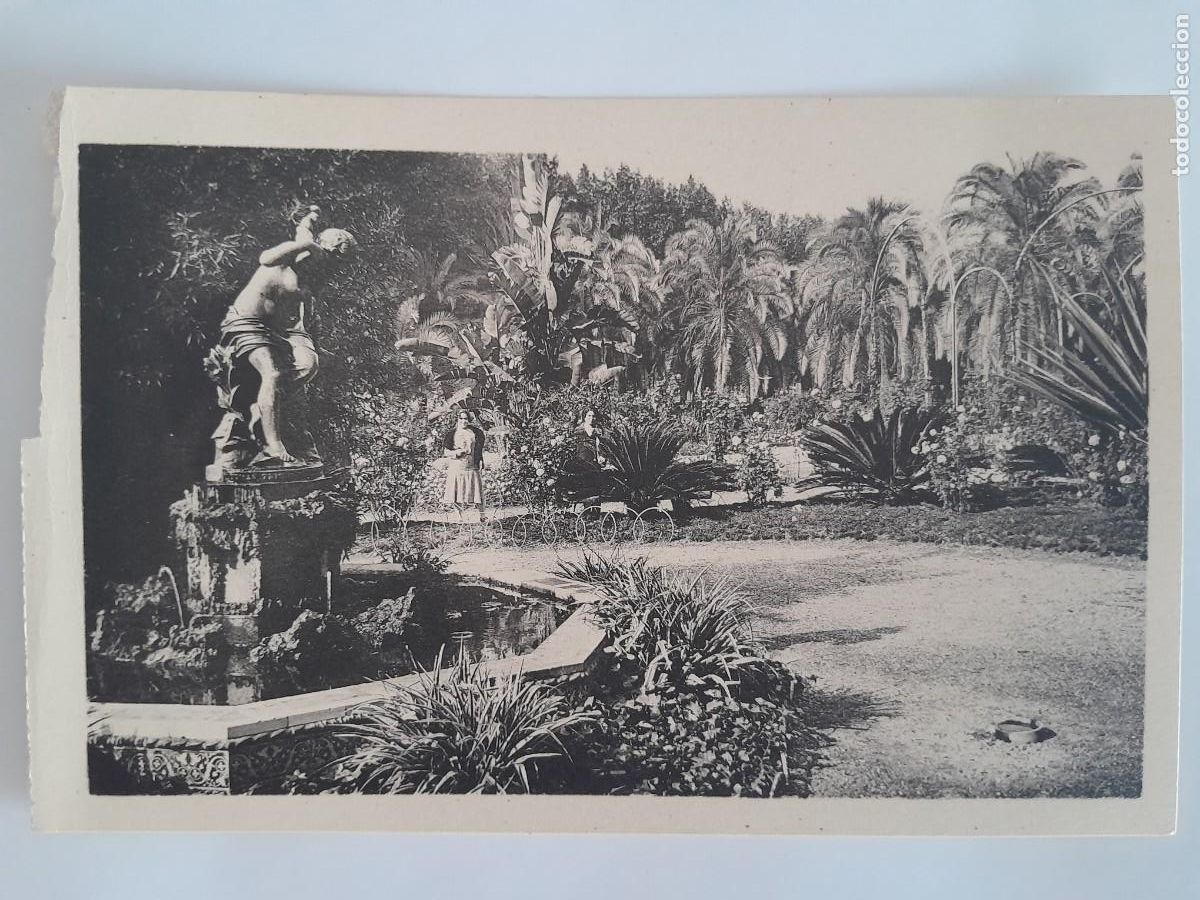 Postales: ANTIGUA POSTAL MALAGA PARQUE FOTO ROISIN RV 1627