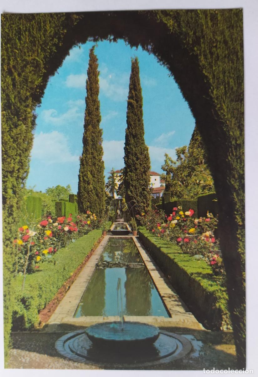 Postales: GRANADA. Generalife, Jardines N.&ordm; 25 - Foto 1