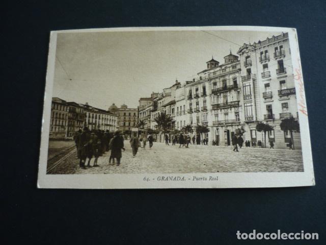 Postales: GRANADA PUERTA REAL - Foto 1