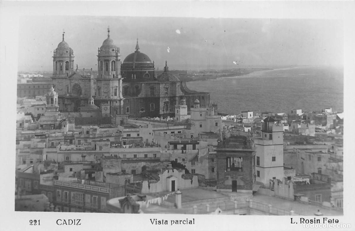 Postkarten: Postal CADIZ, vista parcial