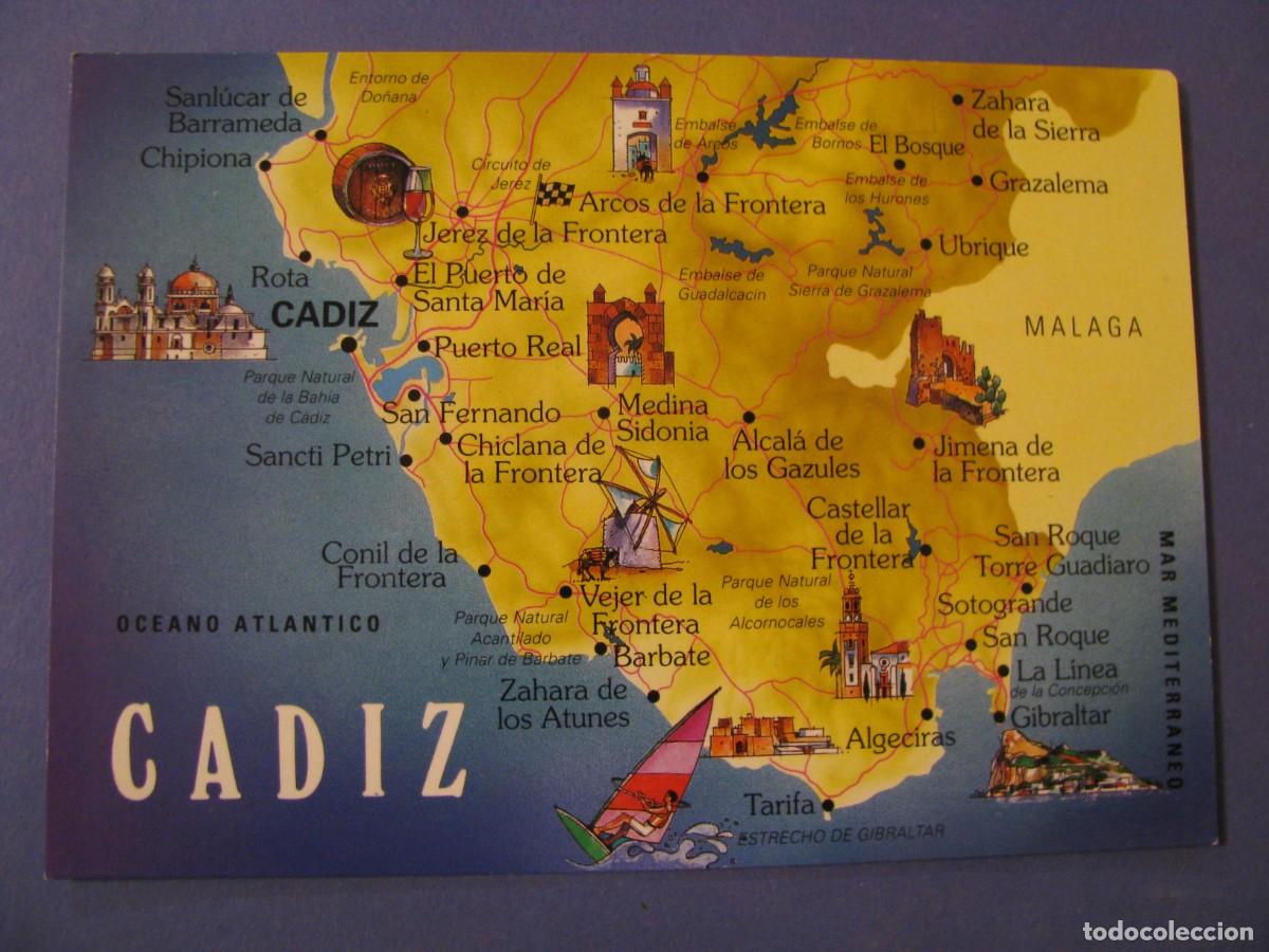 Postales: POSTAL DE CADIZ. DIBUJO ORIGINAL JOSEP OPISSO. ED. PAJARES.