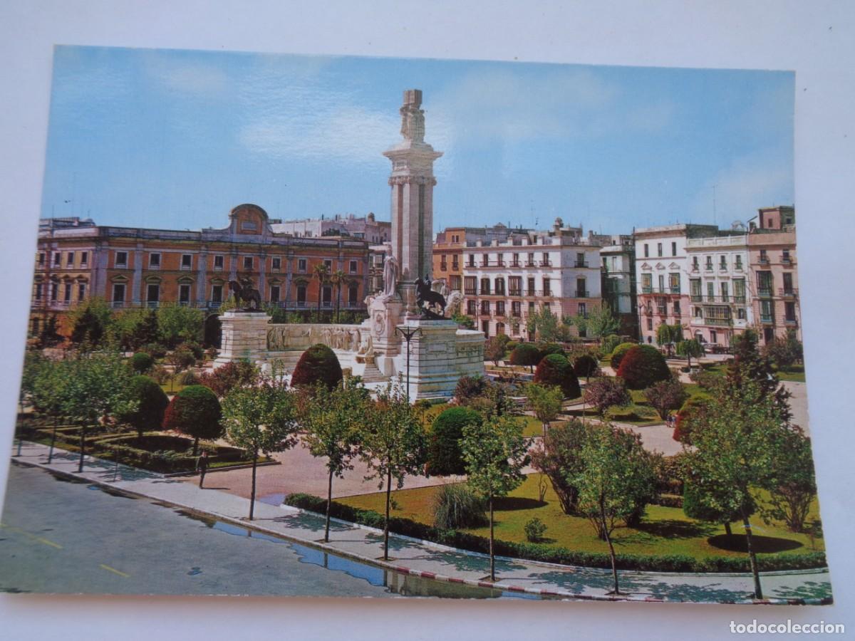 Postales: POSTAL DE CADIZ : MONUMENTO A LAS CORTES DE 1812 . A&Ntilde;OS 60