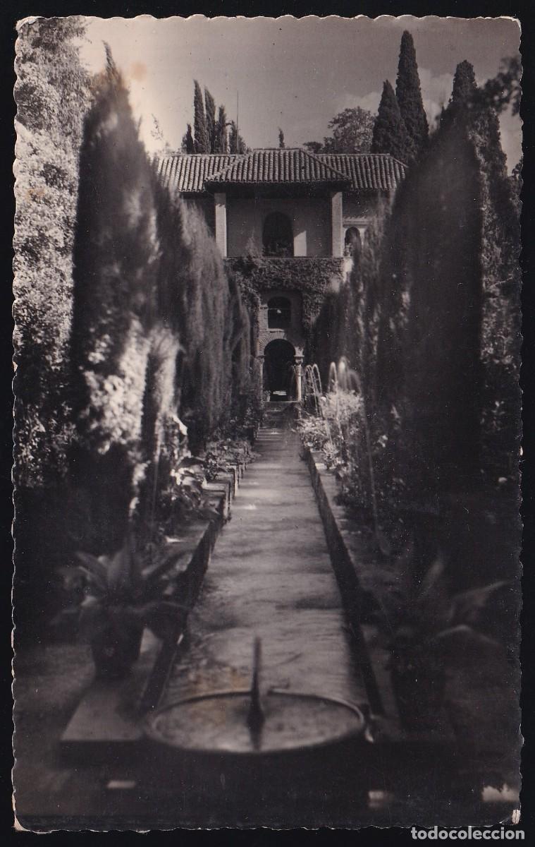 Postales: Granada. *Generalife. Jardines* Nueva. - Foto 1