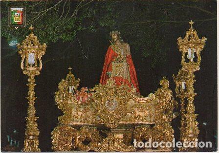 Postales: POSTAL SEMANA SANTA DE MALAGA. STMO. CRISTO CORONADO DE ESPINAS N&ordm; 137 P-ANMA-1158