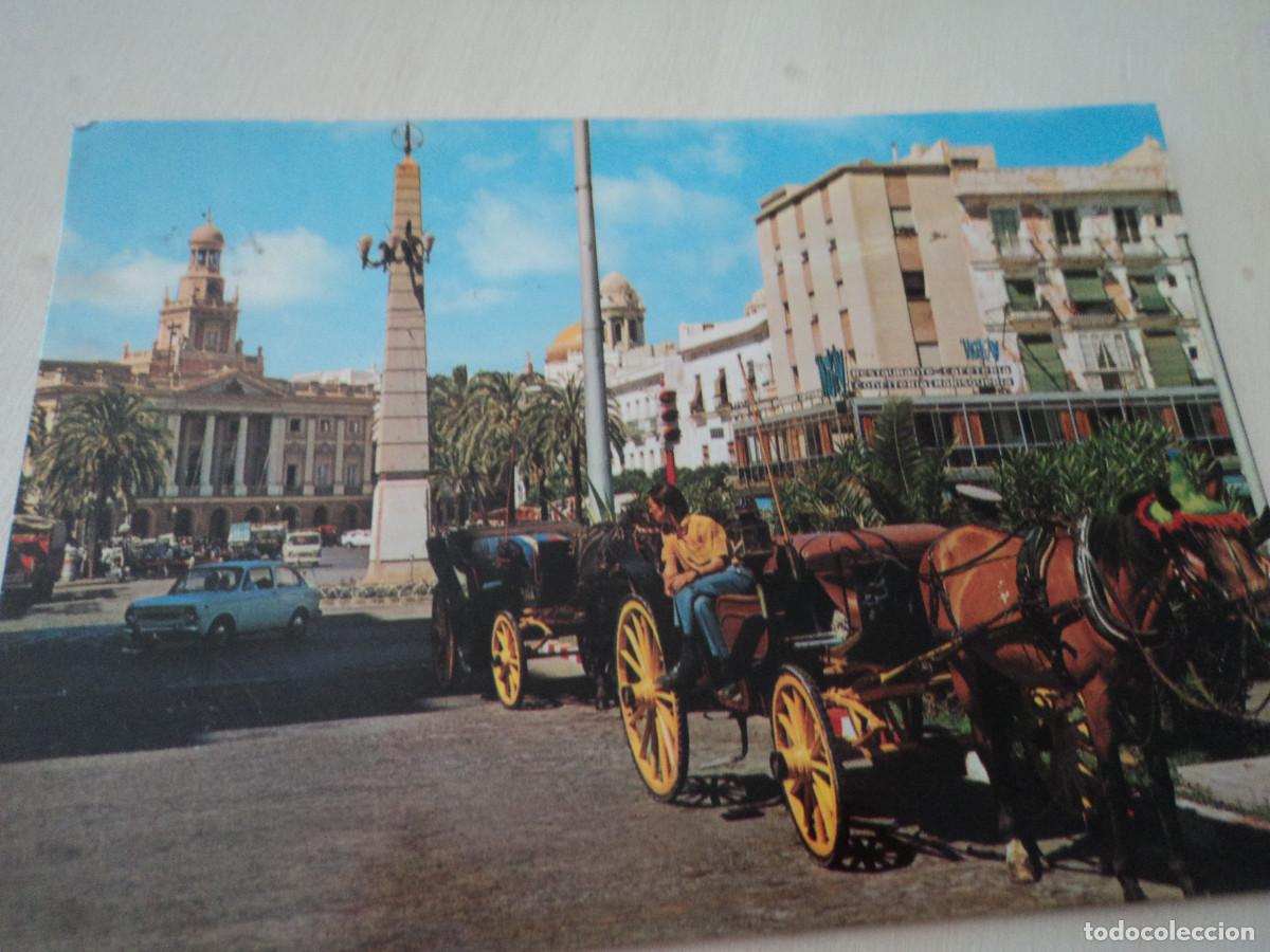 Postales: 127 CADIZ PLAZA DE SAN JUAN DE DIOS, ED. GARRABELLA, CIRCULADA